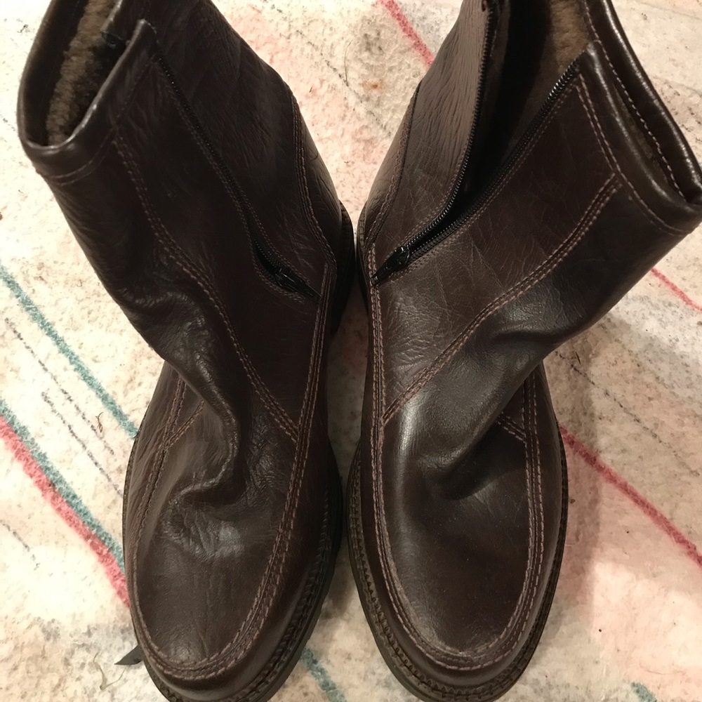 Montre men’s winter boots,  insulated, side zip